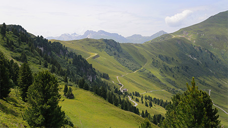 Blick über den Penken in Mayrhofen © Hotel Garni Glück auf