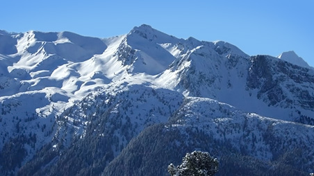 Zillertaler Alpen im Winter © Hotel Garni Glück auf
