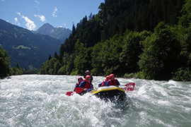 Rafting mit dem Aktivclub Zillertal