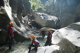 Canyoning in Mayrhofen im Zillertal